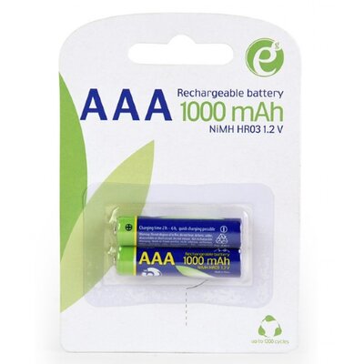 Akumulatorki AAA 1000 mAh GEMBIRD (2 szt.)