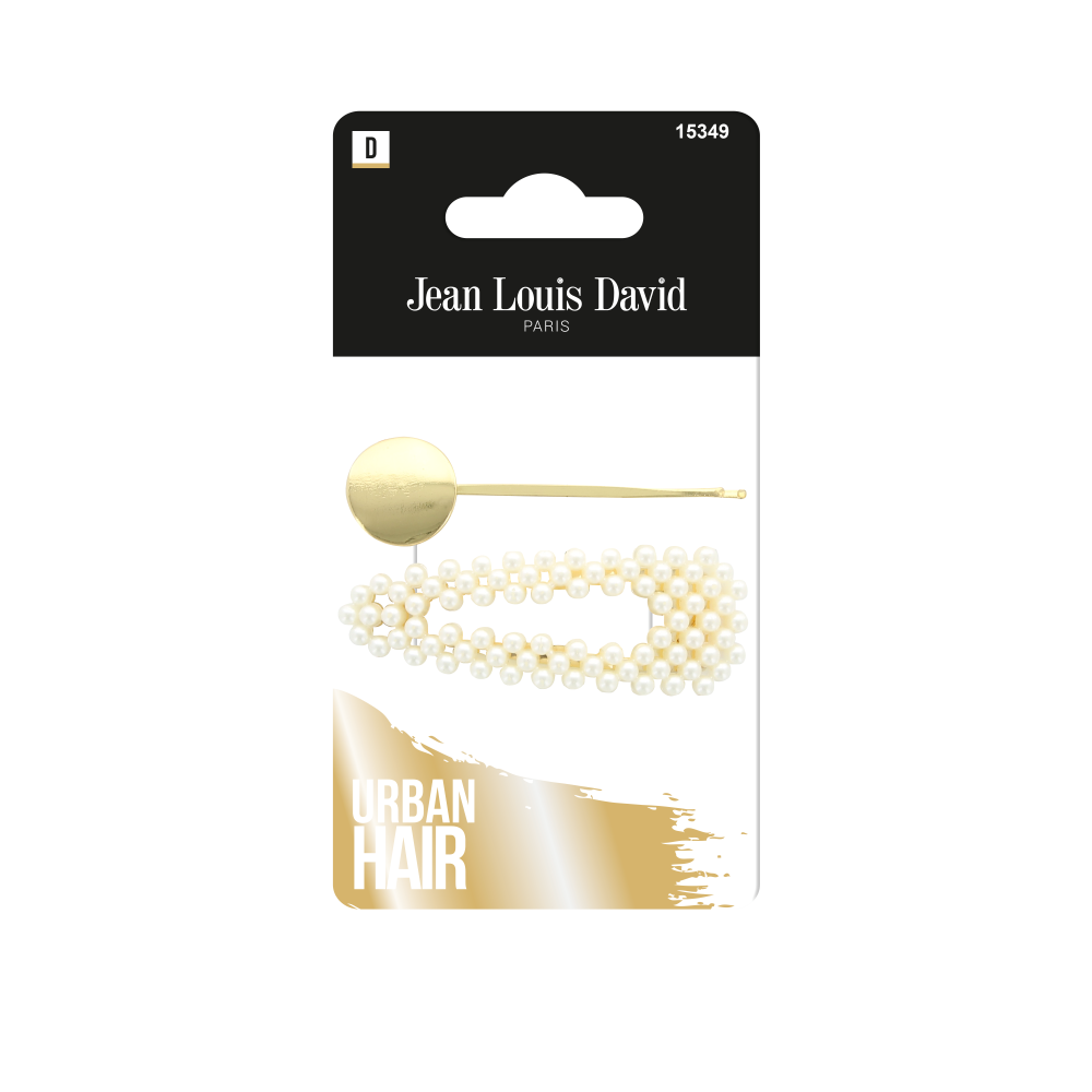 Jean Louis David spinki do włosów, 2 szt./1 opak.