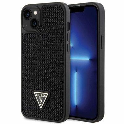 Etui GUESS Rhinestone do Apple iPhone 14 Plus Czarny