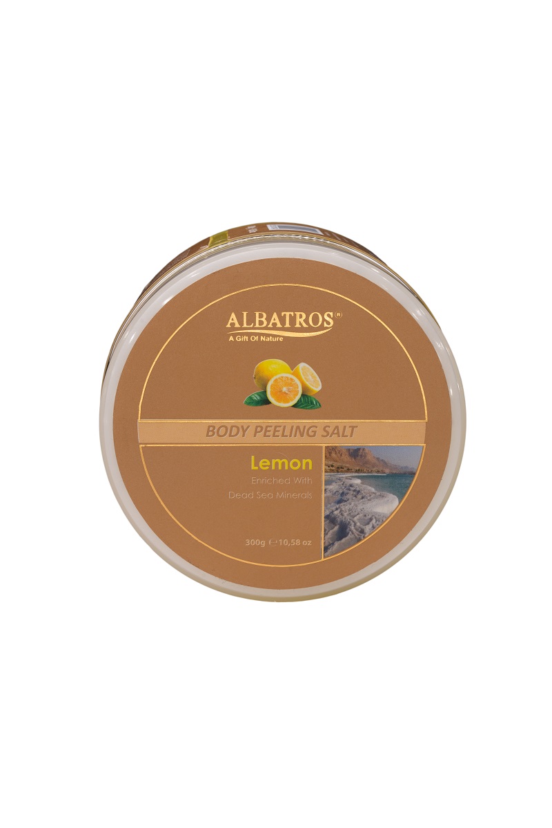 Albatros Lemon sól do peelingu ciała, 300 g