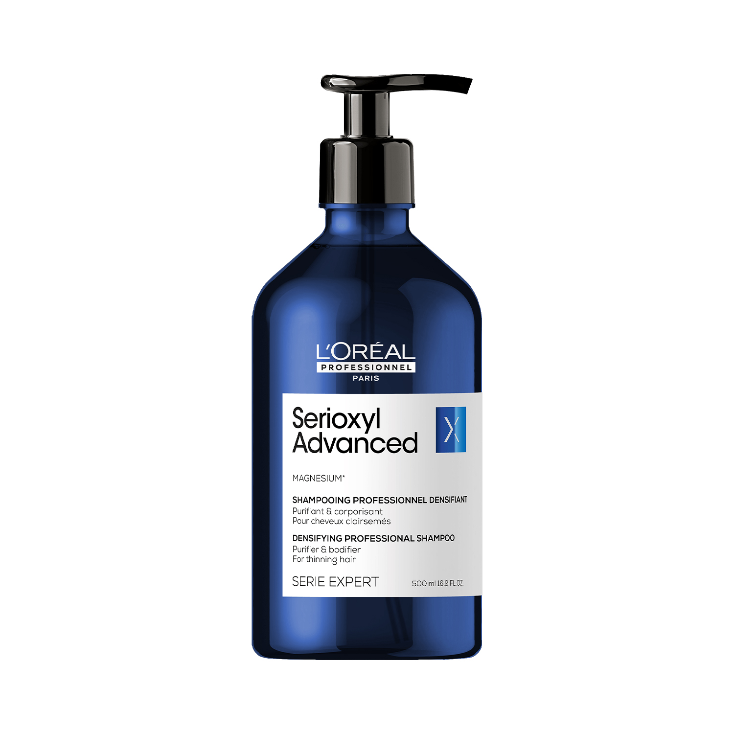 L'Oréal Professionnel Paris Serioxyl Advanced szampon zagęszczający włosy, 500 ml
