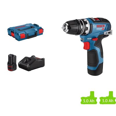 Wiertarko-wkrętarka BOSCH Professional GSR 12V-35 FC 06019H3001 zestaw akumulatorów