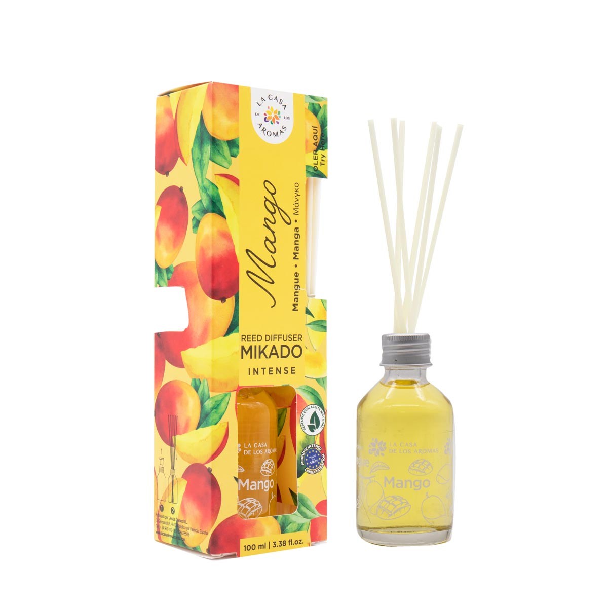 La Casa de los Aromas Mikado Intense patyczki zapachowe Mango, 100 ml