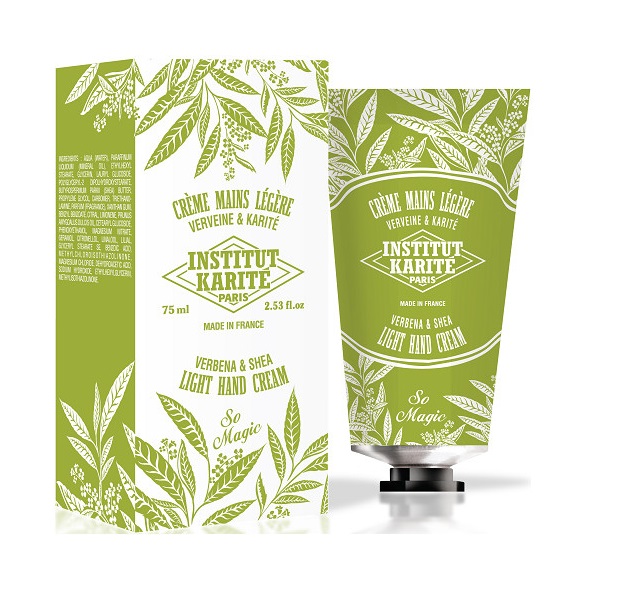 Institut Karite Light Shea Hand Cream So Magic krem do rąk z masłem Shea Werbena, 75 ml