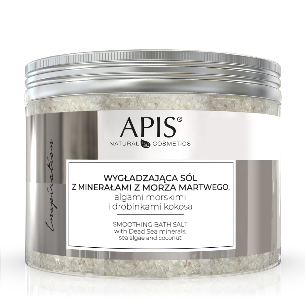 Apis Inspiration  wygładzająca sól do kąpieli, 650 ml