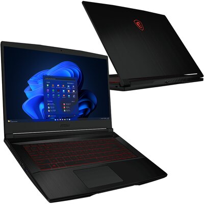 Laptop MSI Thin GF63 12VE-264PL 15.6" IPS 144Hz i5-12450H 16GB RAM 512GB SSD GeForce RTX4050 DLSS 3 Windows 11 Home