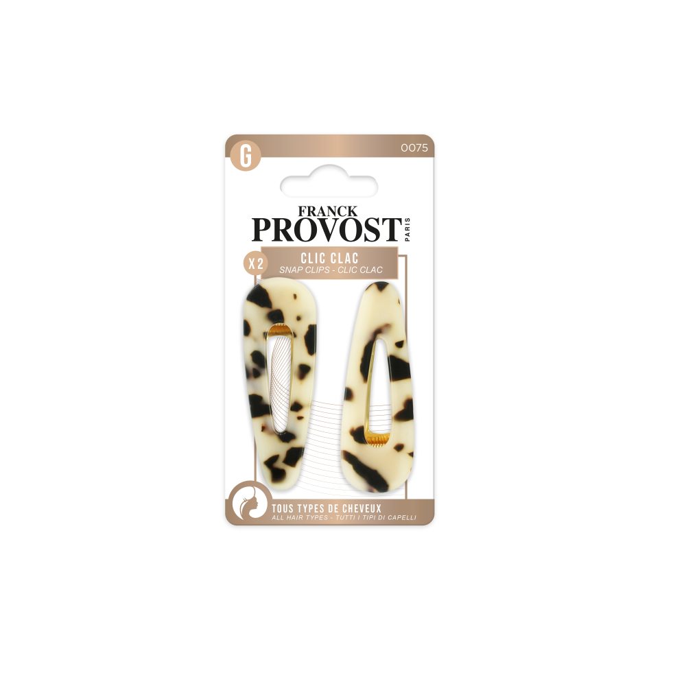 Franck Provost spinki typu pyk do włosów, 2 szt./1 opak.