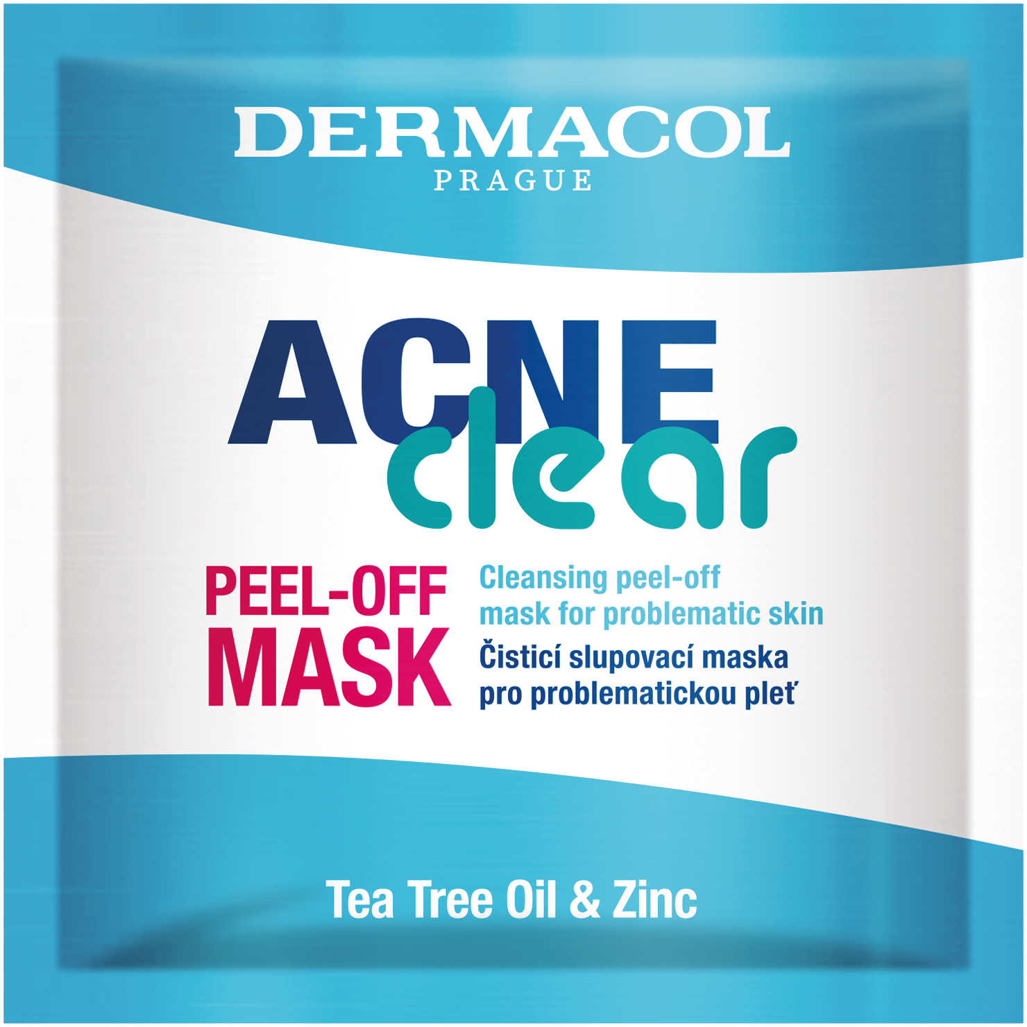 Dermacol Acneclear oczyszczająca maseczka peel-off, 8 ml