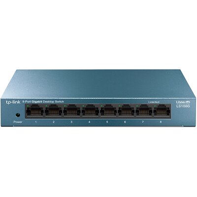 Switch TP-LINK LS108G Gigabit Ethernet, 8 portów