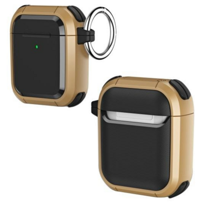 Etui na słuchawki BELINE Solid do Apple AirPods 1/2 Brązowy