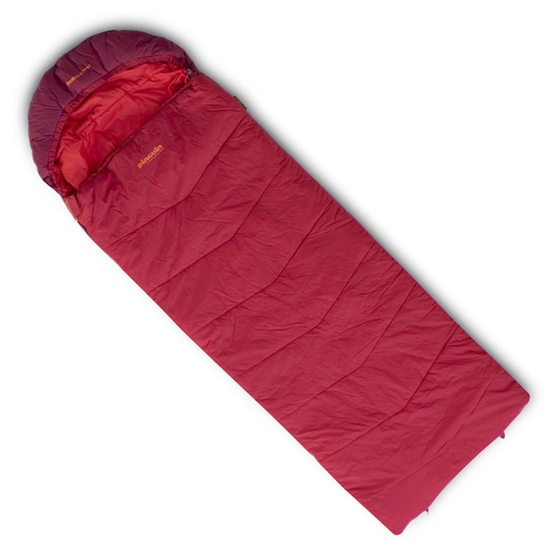 Śpiwór turystyczny dla dzieci Pinguin BLIZZARD JUNIOR PFM red - 150 lewy