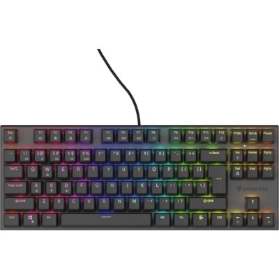 Klawiatura GENESIS Thor 303 TKL Outemu Red Switch Czarny