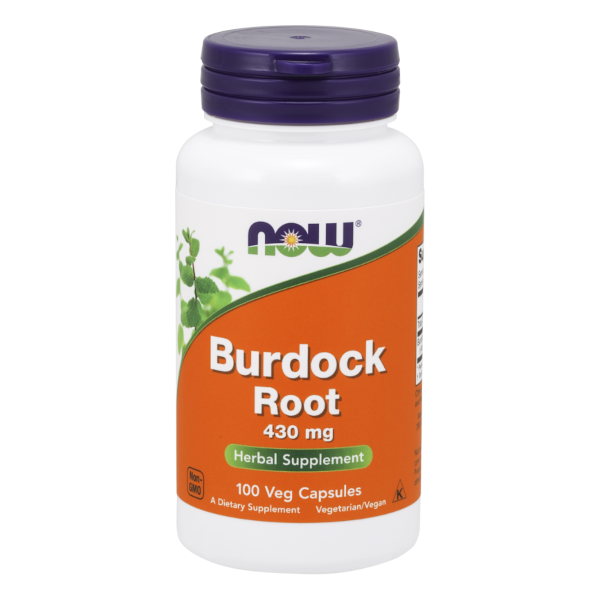 Burdock Root ( Korzeń łopianu ) 430 mg/100 kaps.( NowFoods )