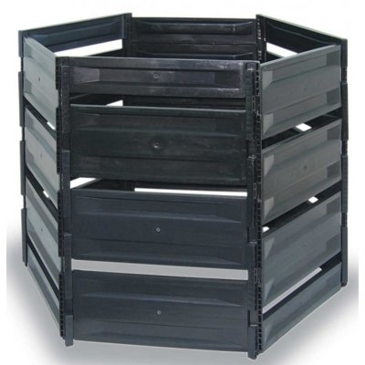 Ekokompostownik EKOBAT Maxisilo-1100 1050L Czarny