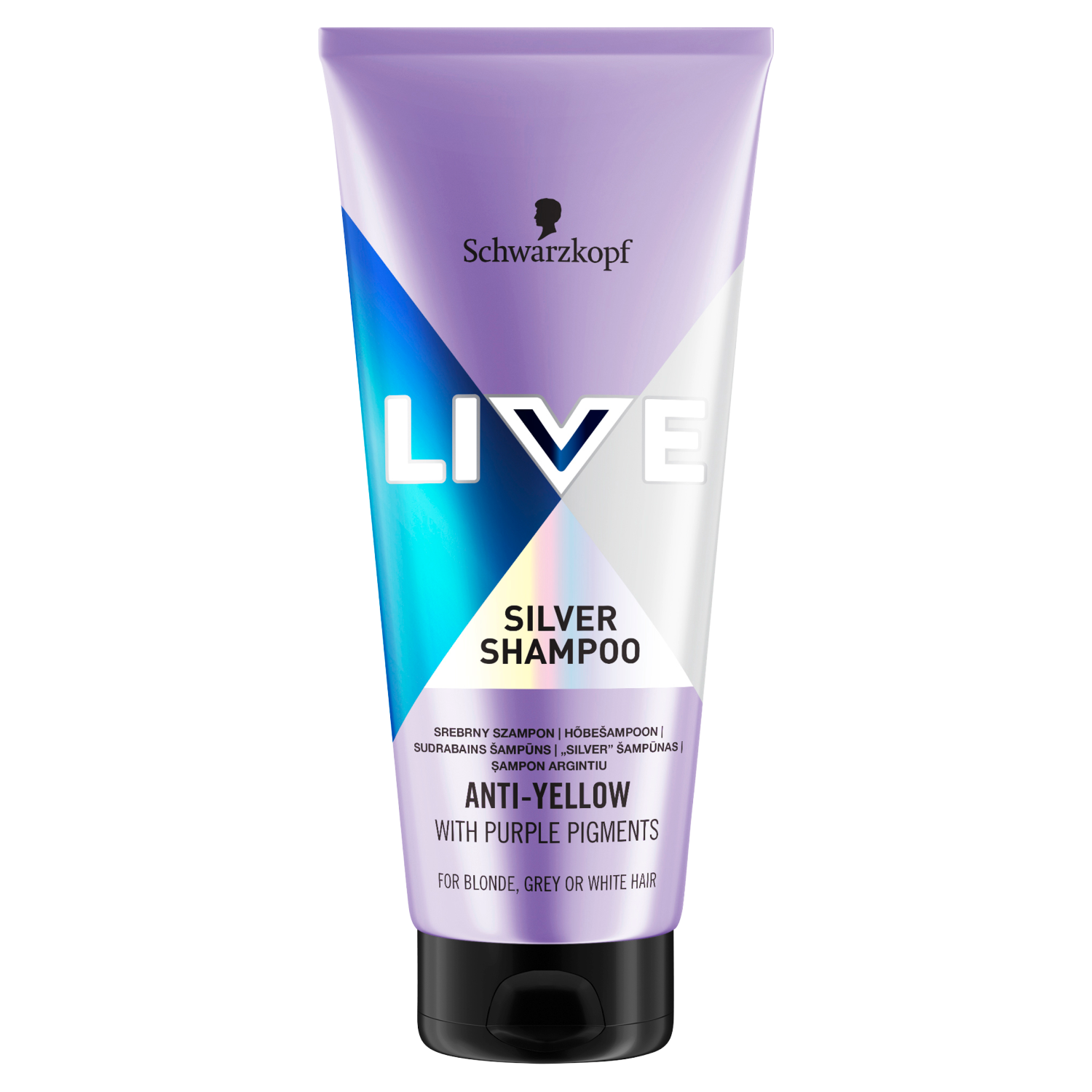 Live Silver Shampoo szampon do włosów neutralizujący żółty odcień, 200 ml