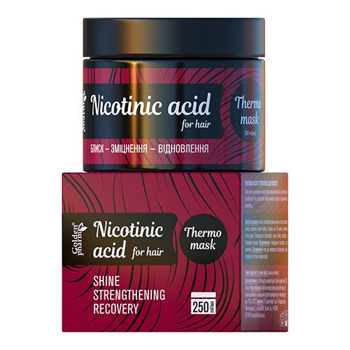 Kwas nikotynowy (Niacyna) Maska Termiczna Aktywator Wzrostu Włosów 250ml