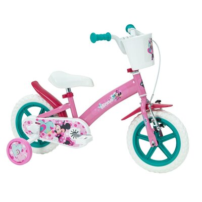 Rower dziecięcy HUFFY Disney Minnie 12 cali dla dziewczynki Różowy