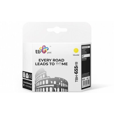 Tusz TB PRINT do HP 655 Żółty 10.5 ml TBH-655YR