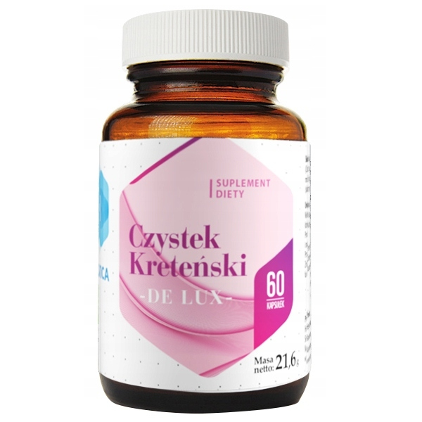 Hepatica Czystek Kreteński de lux suplement diety, 60 kaps./1 opak.