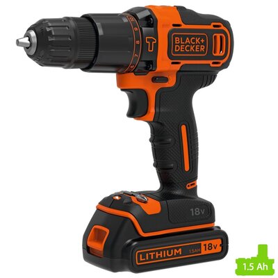 Wiertarko-wkrętarka BLACK&DECKER BDCHD18 z akumulatorem