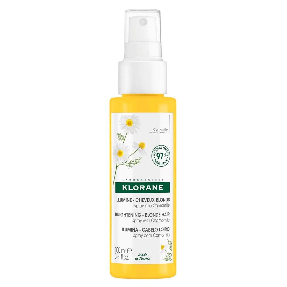 Klorane Camomille spray do włosów blond z rumiankiem, 100 ml