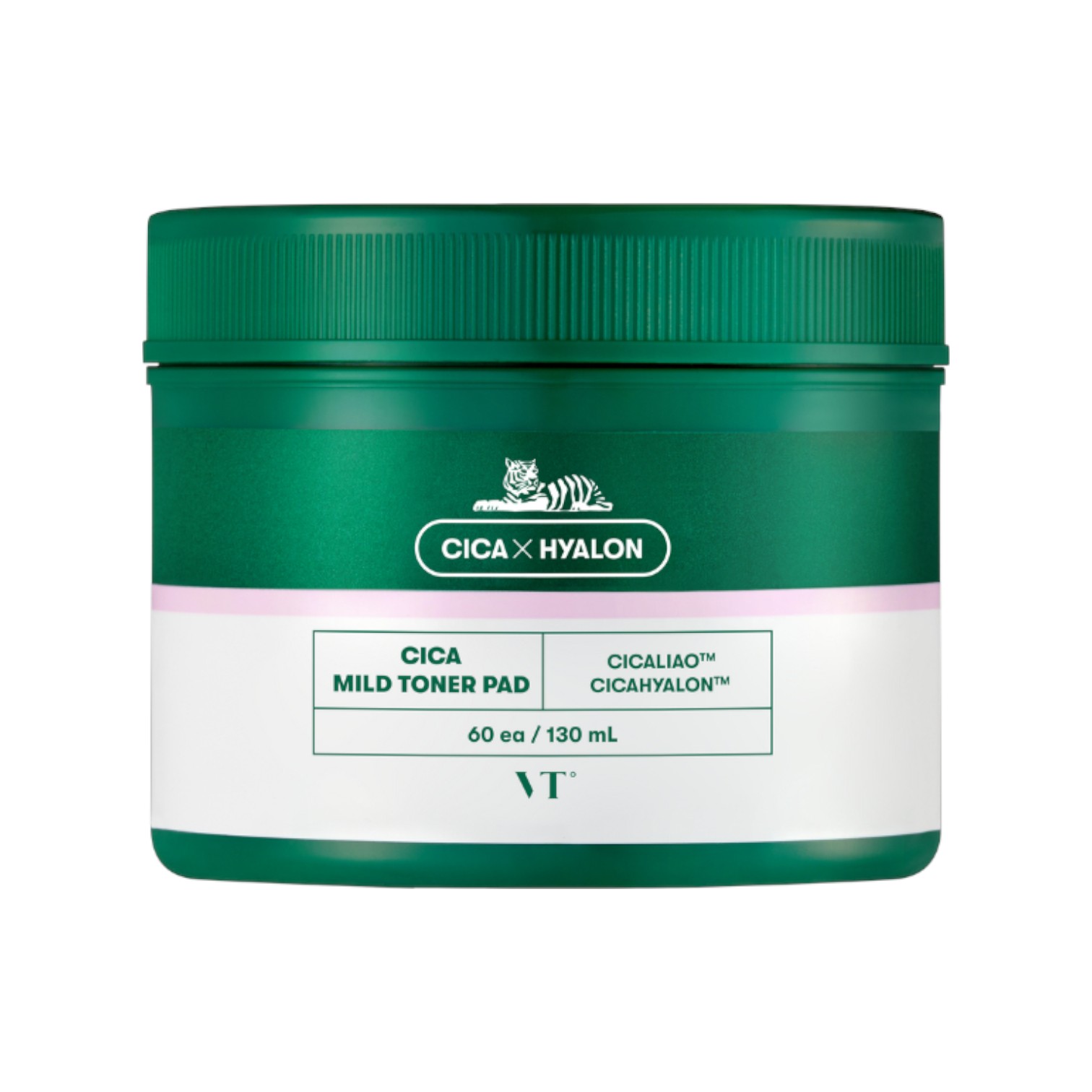 VT Cosmetics CICA płatki tonizujące do twarzy, 60 szt./1 opak.