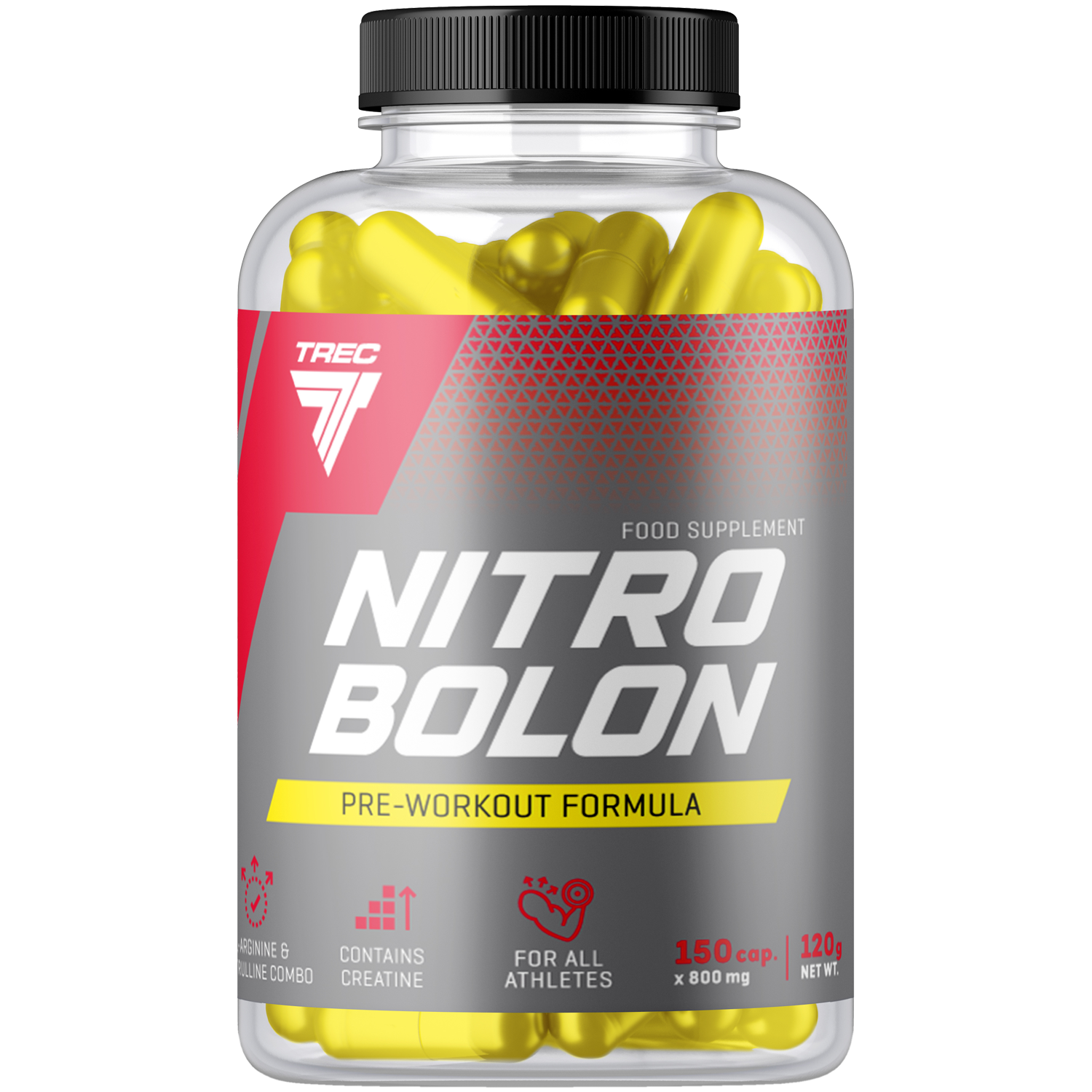 Trec Nitrobolon suplement diety, 150 kaps./1 opak.