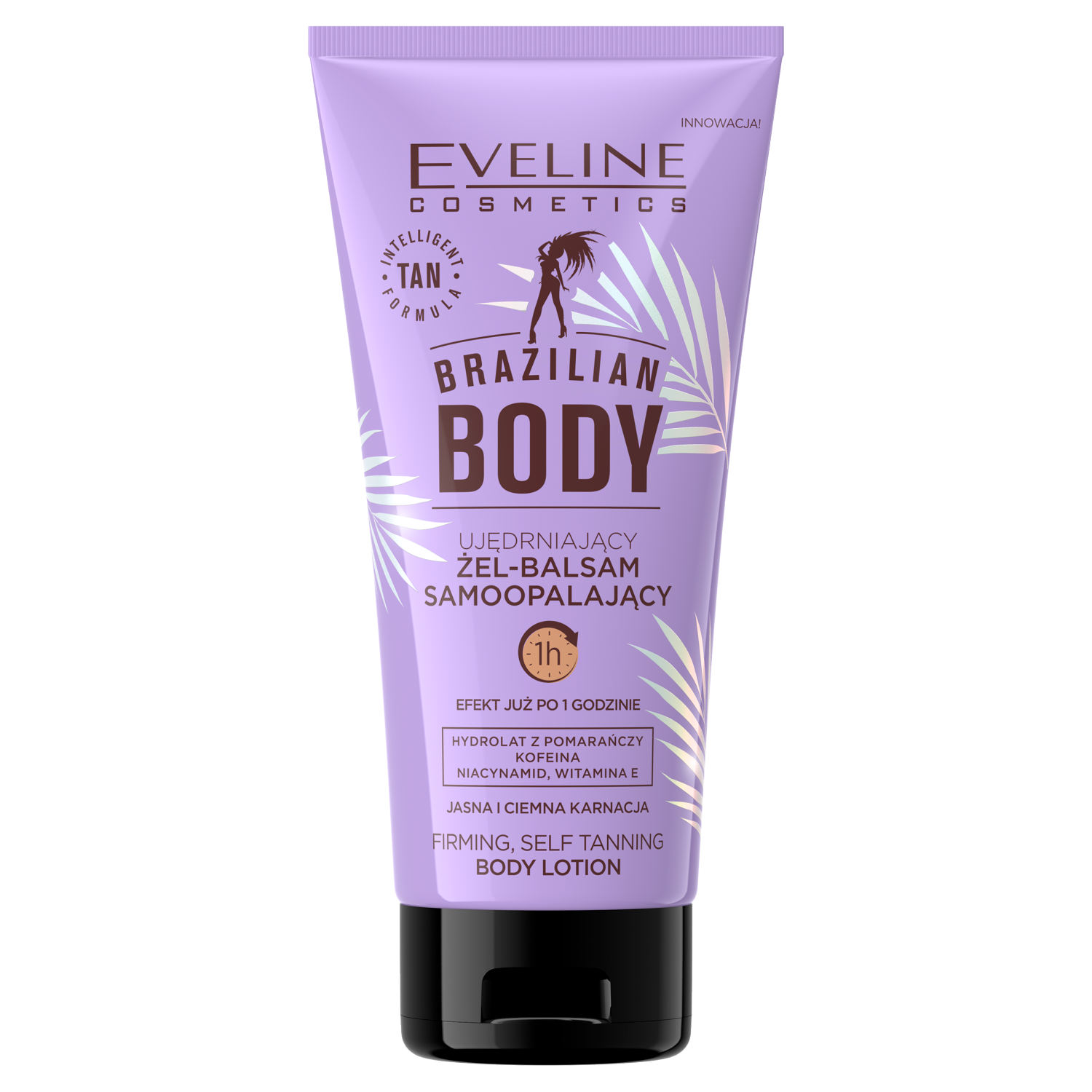 Eveline Cosmetics Brazilian Body ujędrniający żel-balsam samoopalający do ciała, 150 ml