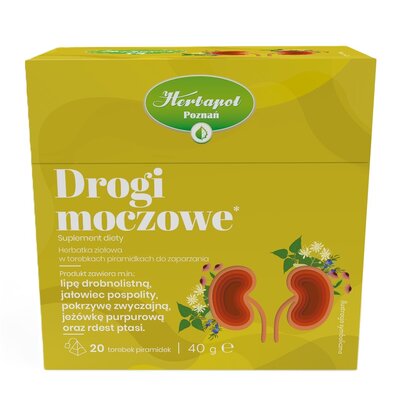 Herbata HERBAPOL Drogi Moczowe (20 sztuk)