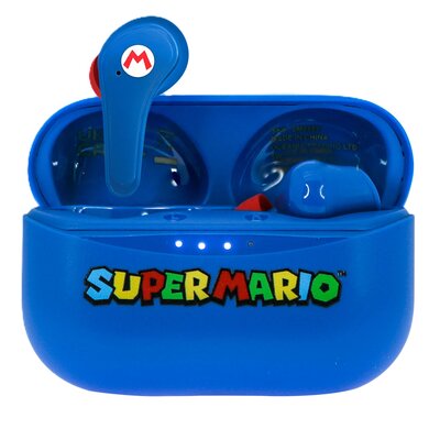Słuchawki dokanałowe OTL Super Mario Niebieski