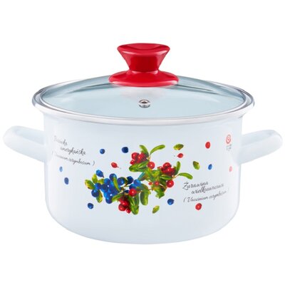 Garnek EMALIA OLKUSZ Borówka 1.8L