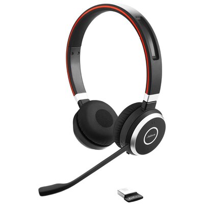 Słuchawki JABRA Evolve 65 SE UC LINK 380A Bezprzewodowe, Nauszne