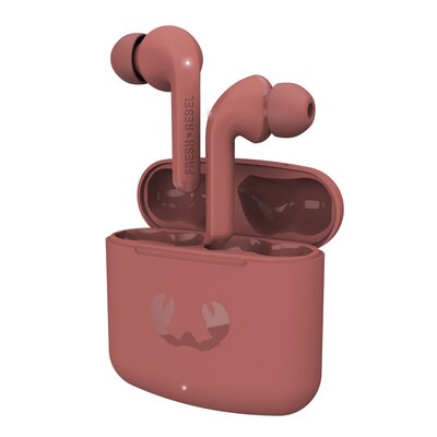 Słuchawki dokanałowe FRESH N REBEL Twins Fuse Safari Red Czerwony