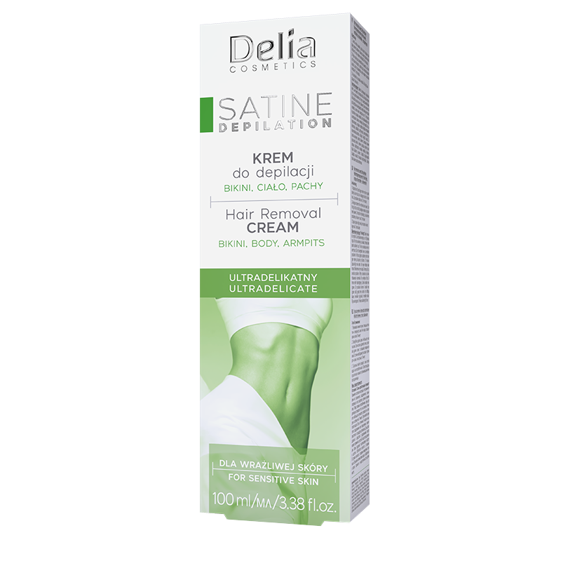 Delia Satine delikatny krem do depilacji, 100 ml