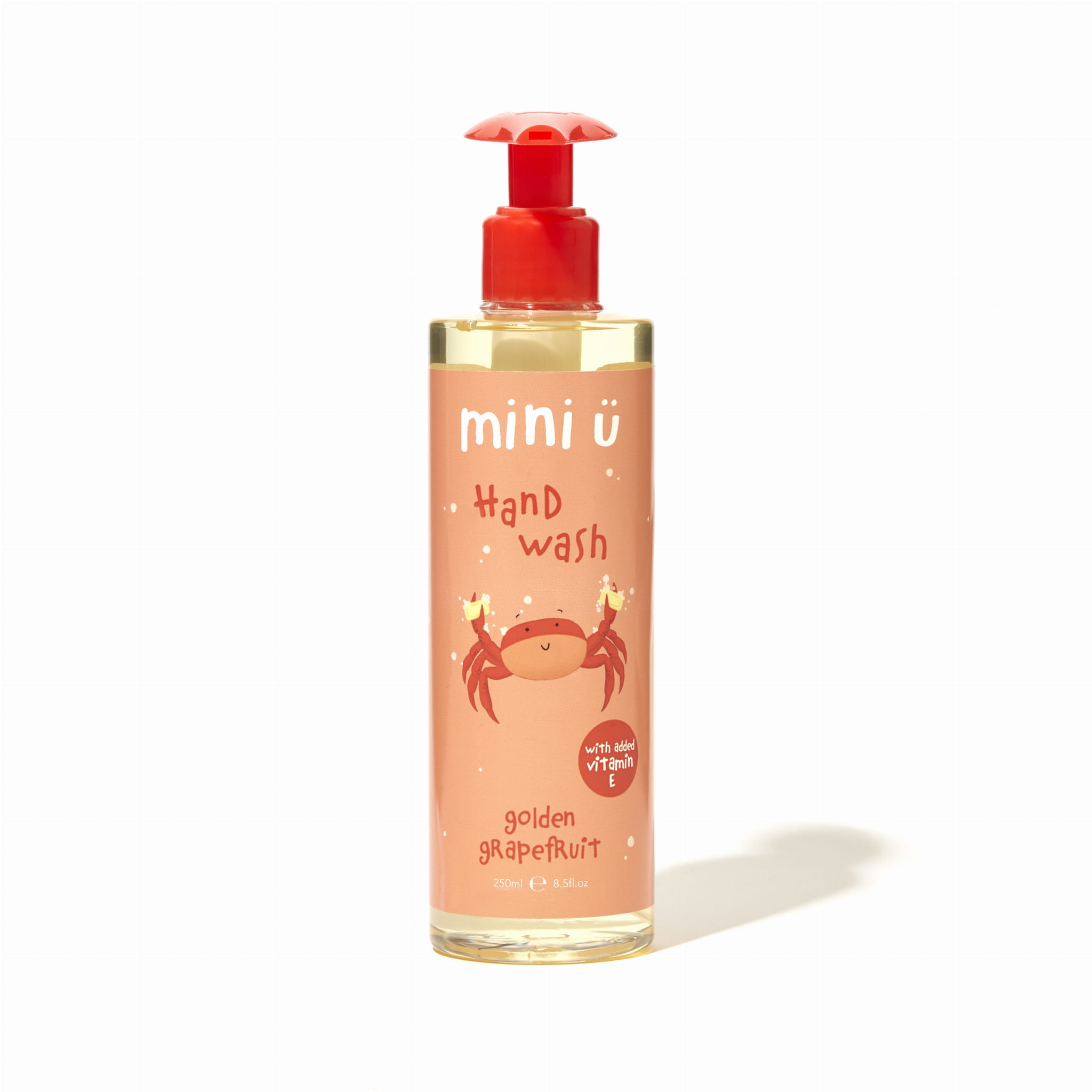 Mini U naturalne mydło do rąk dla dzieci i niemowląt, 250 ml