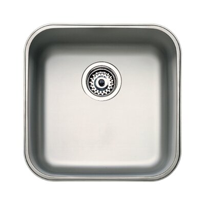 Zlewozmywak jednokomorowy TEKA BE 40.40 1B 10125005 Stal szlachetna 43.5x43.5
