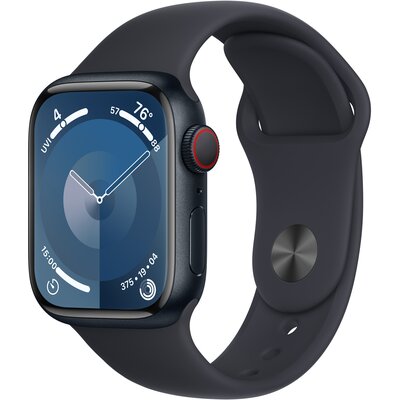 APPLE Watch 9 GPS + Cellular 41mm koperta z aluminium (północ) + pasek sportowy rozmiar M/L (północ)
