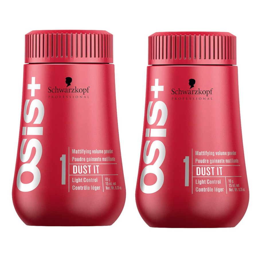 Schwarzkopf Professional Osis Dust It zestaw: puder matujący zwiększający objętość włosów, 2x10 g