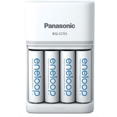 Ładowarka PANASONIC Eneloop BQ-CC55 + 4 akumulatorki AA 2000 mAh