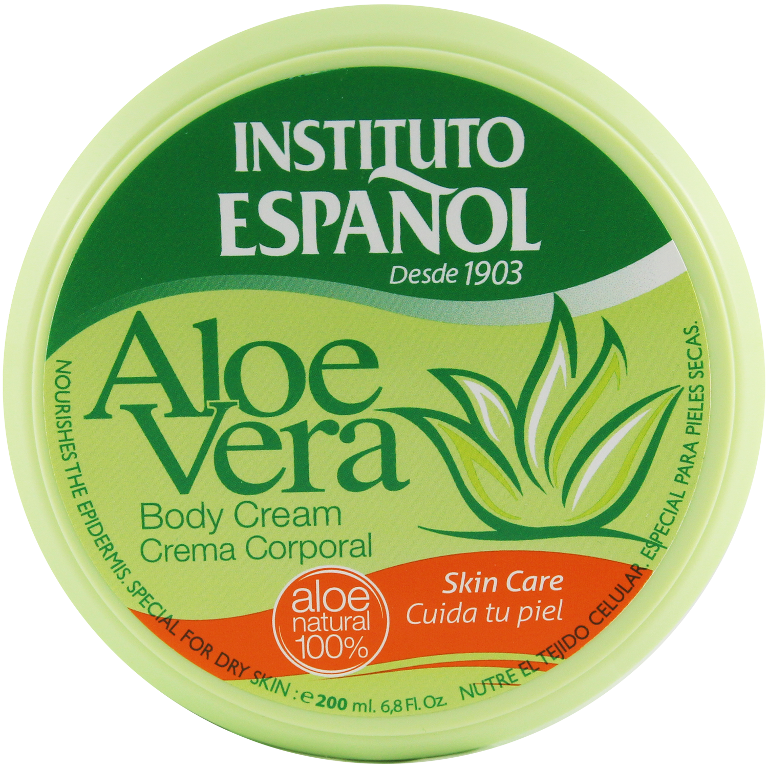Instituto Espanol Aloe Vera nawilżający krem do ciała, 200 ml