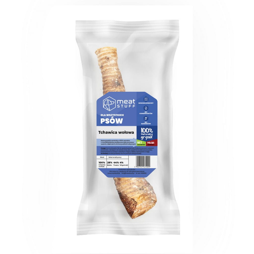 MEAT STUFF Tchawica wołowa cała 1szt