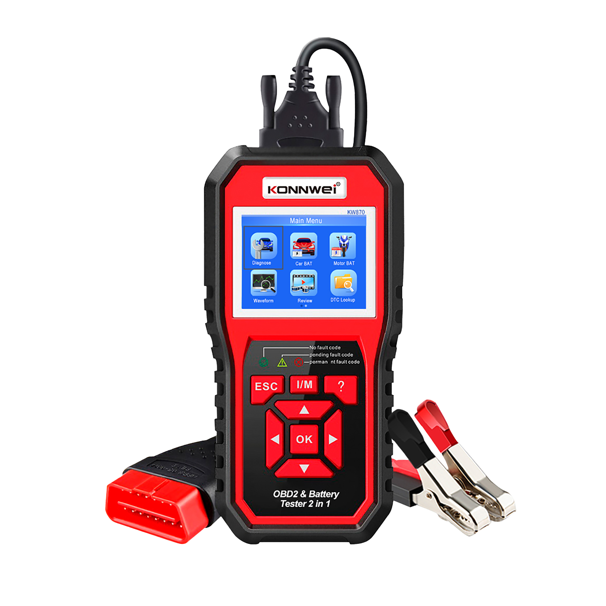 Miernik diagnostyczny Konnwei KW870