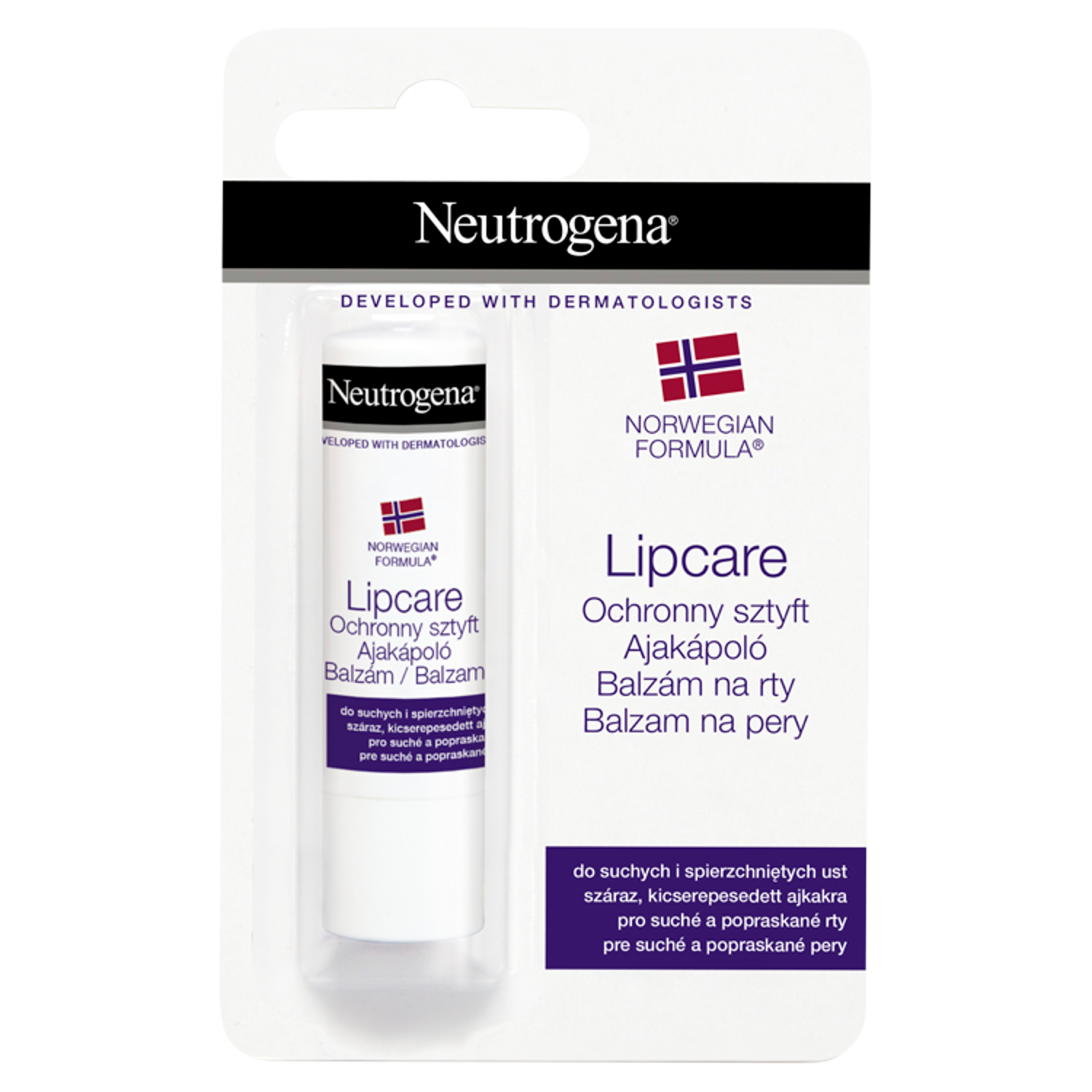 Neutrogena Norwegian Formula pomadka ochronna do ust SPF4, 4,5 g