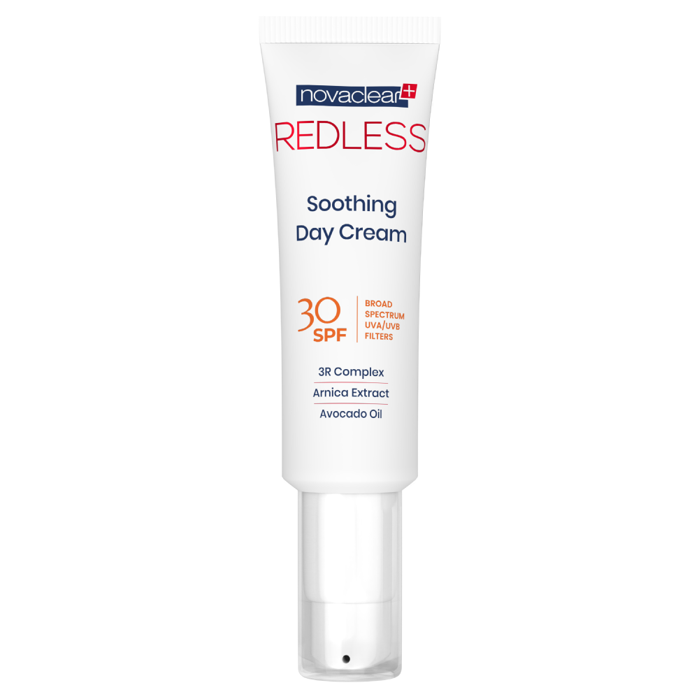 Novaclear Redless krem wzmacniający naczynka z SPF30 do twarzy, 50 ml