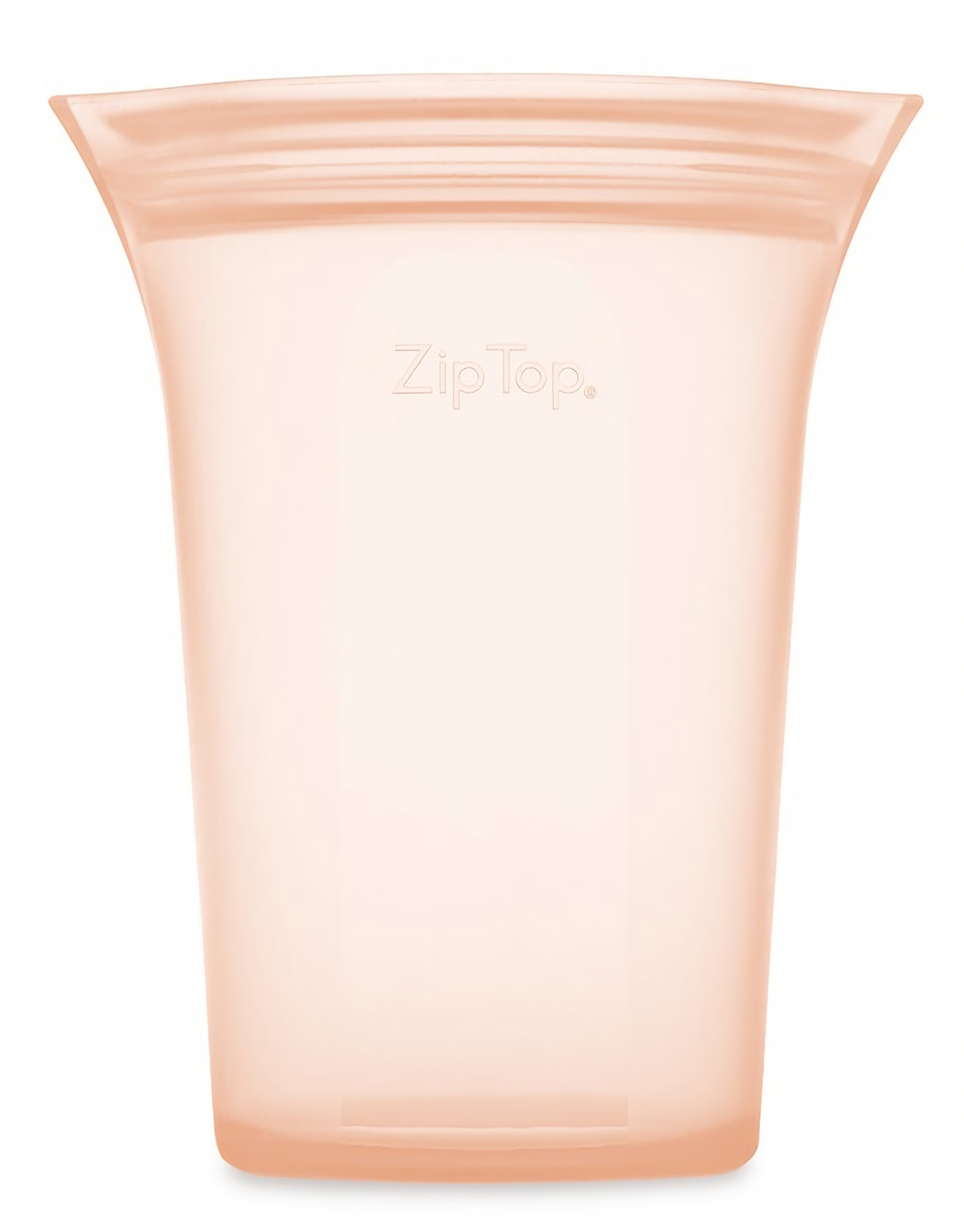 ZipTop - Pojemnik na przekąski roz. L Peach