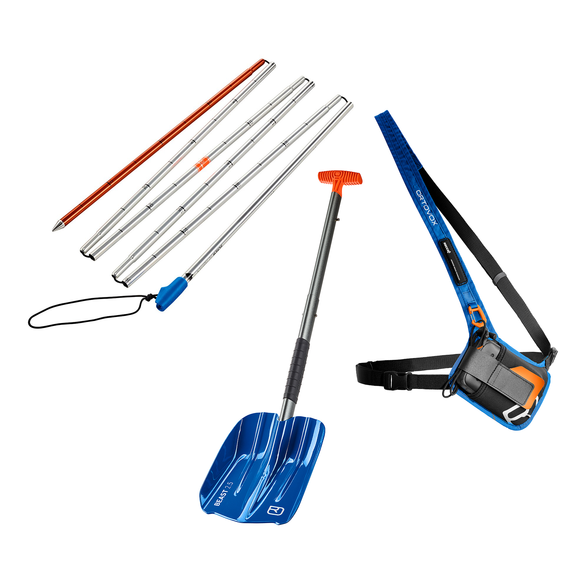 Zestaw lawinowy Ortovox Avalanche Rescue Set Diract Voice  - ONESIZE