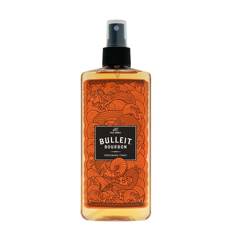Pan Drwal Bulleit Bourbon tonik do układania włosów, 200 ml