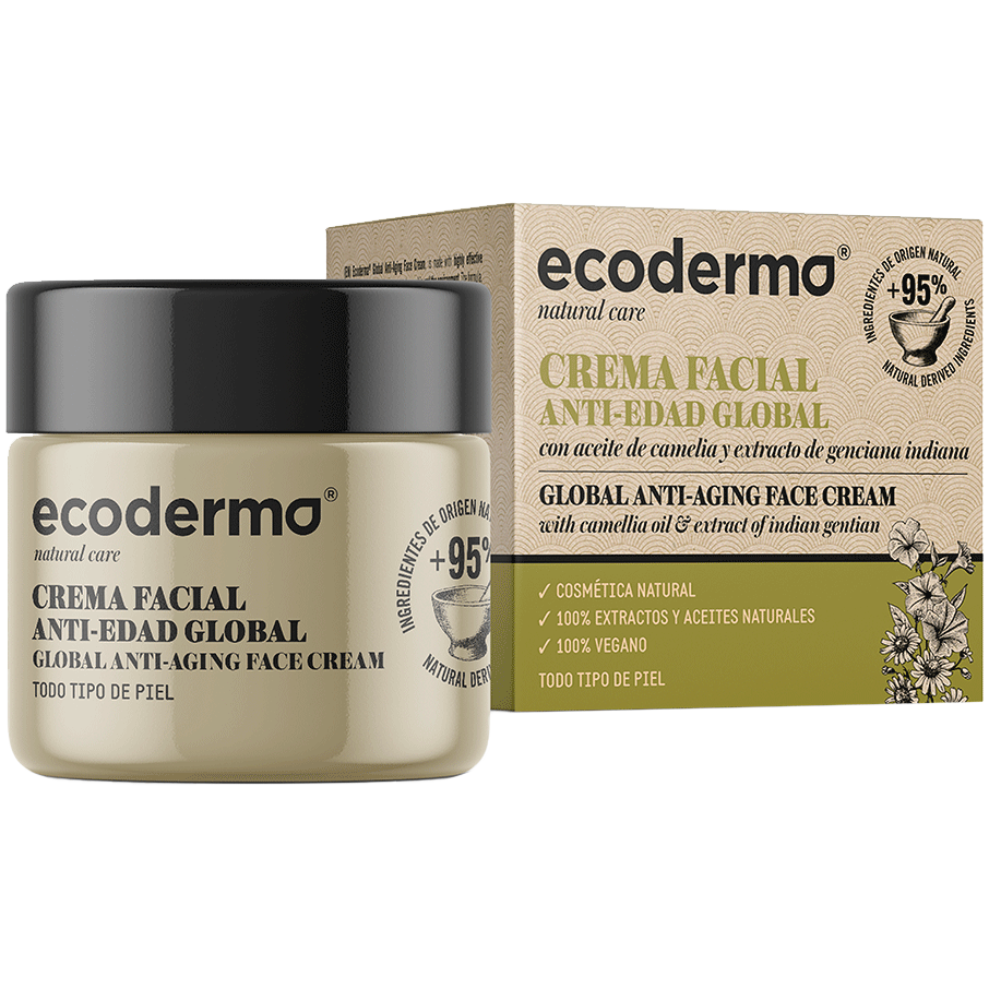 Ecoderma krem przeciwstarzeniowy do twarzy, 50 ml