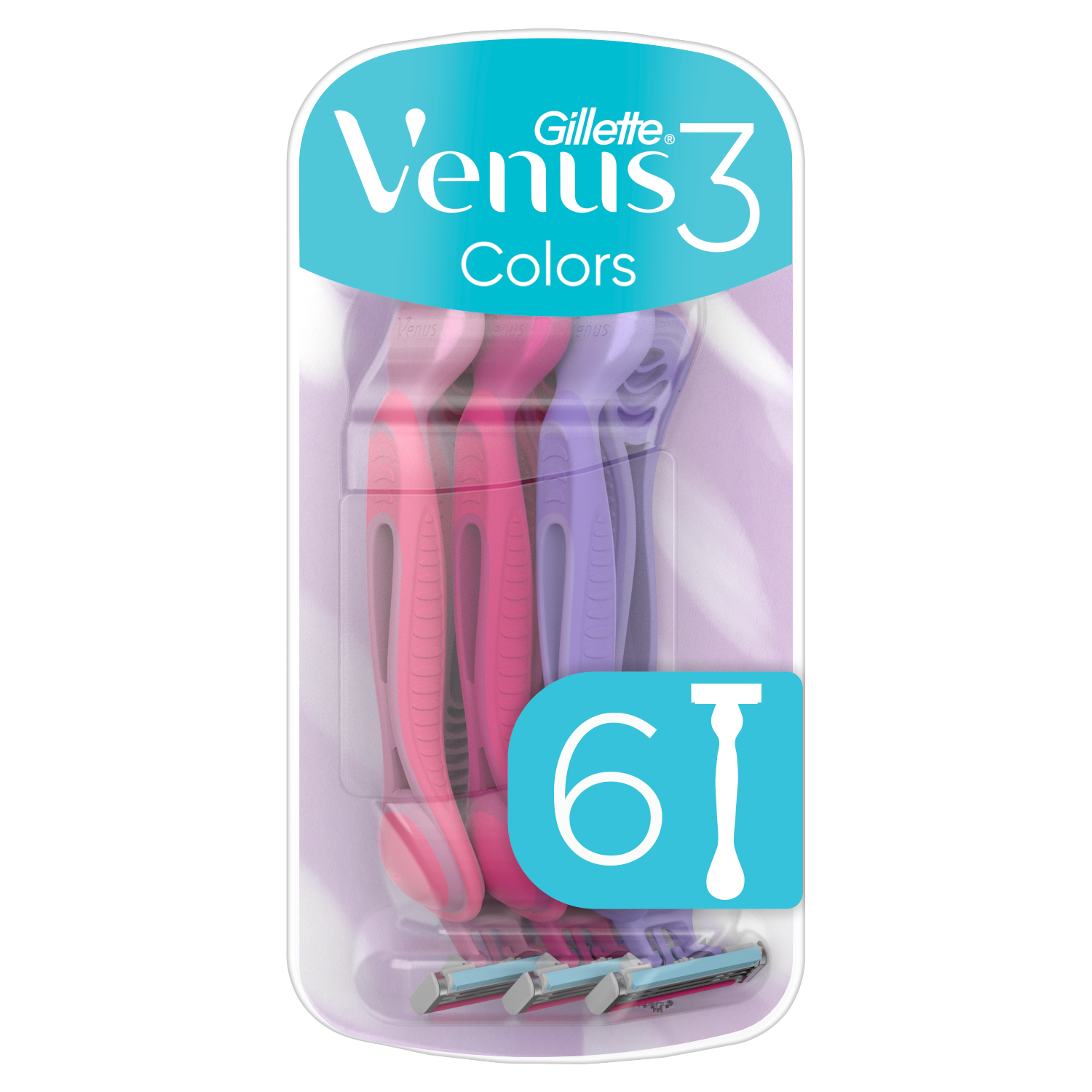 Gillette Simply Venus3 maszynki do golenia damskie, 6 szt./1 opak.
