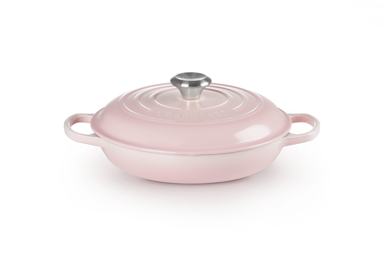 Le Creuset - Profesjonalny garnek Gourmet 26 cm Shell pink